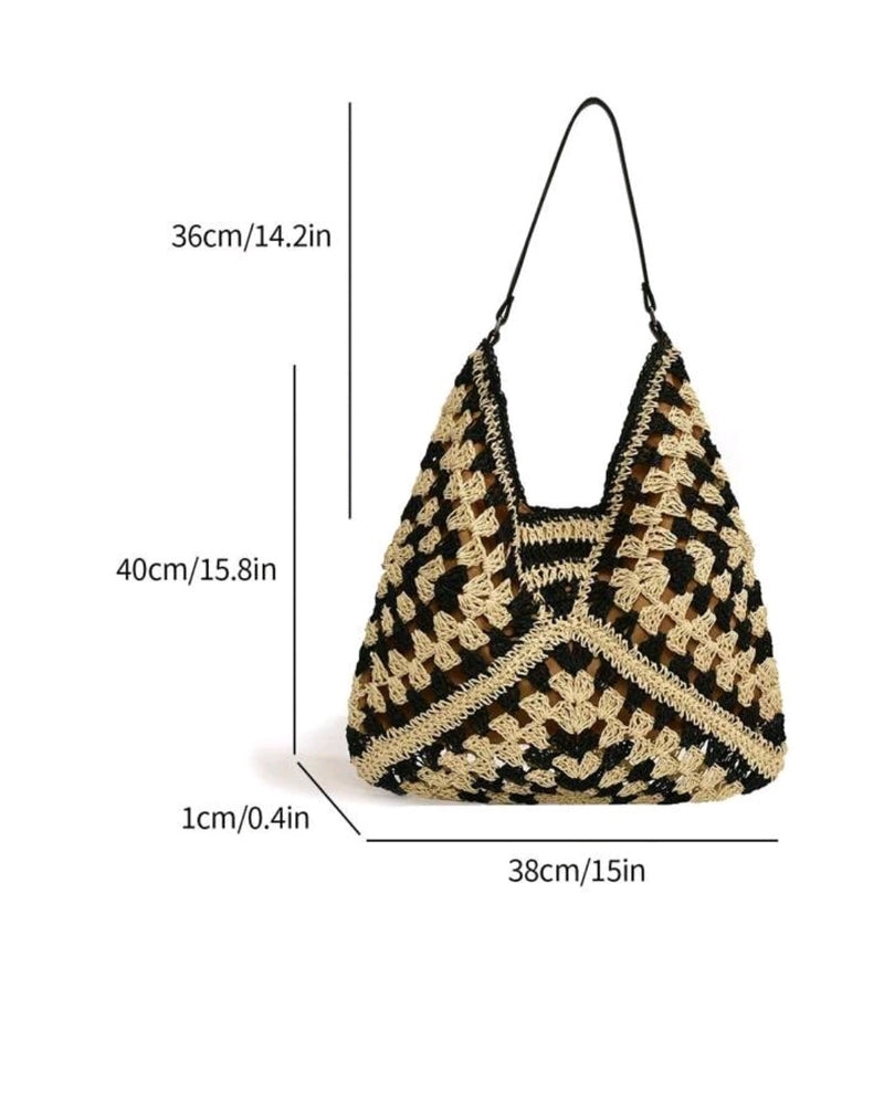 Woven Shoulder Bag