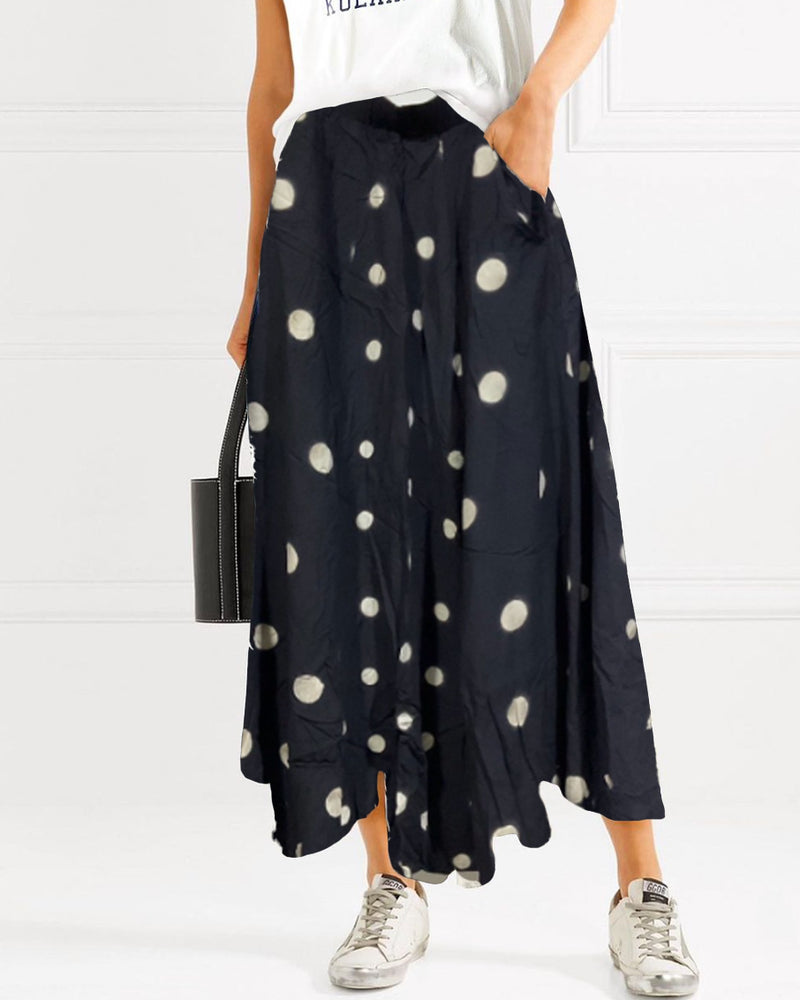 Women Polka Dot Skirt